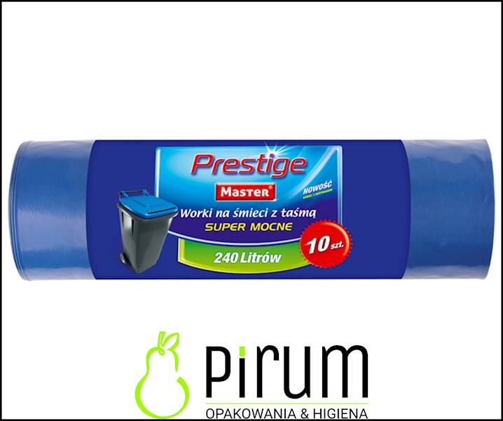 Prestige Worki 240L LD Niebieskie 10szt. S151