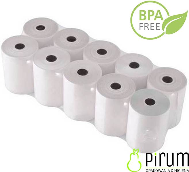 Rolki do Kas 57x30mb Termiczne Bez BPA 10szt.