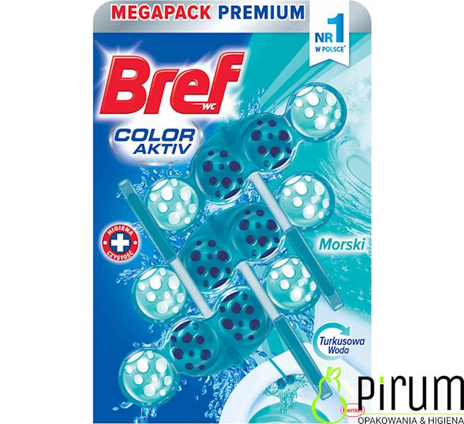 Bref 3x50g Color Aktiv Ocean Turkusowa Woda