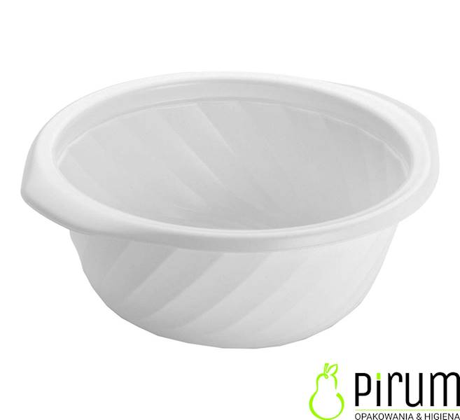 $ Miseczka 400ml PP Biała 144mm 100szt BOL400