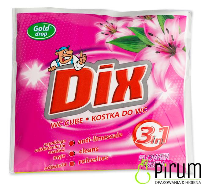 DIX 35g WC Kostka Koszyk Kwiatowa