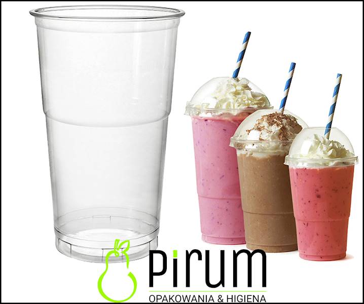 $ Kubek 500ml PET 95mm 50szt. EU630 Paccor