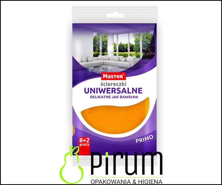 Master Ścierka Uniwersalna Primo 8+2szt. (50) S174