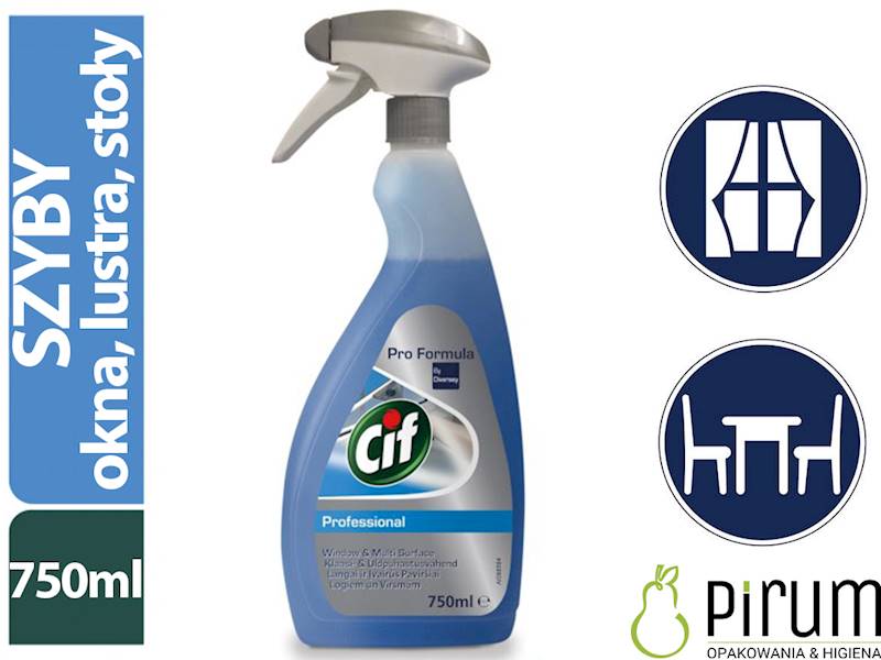 CIF 750ml PRO Window & Multi Surface Cleaner