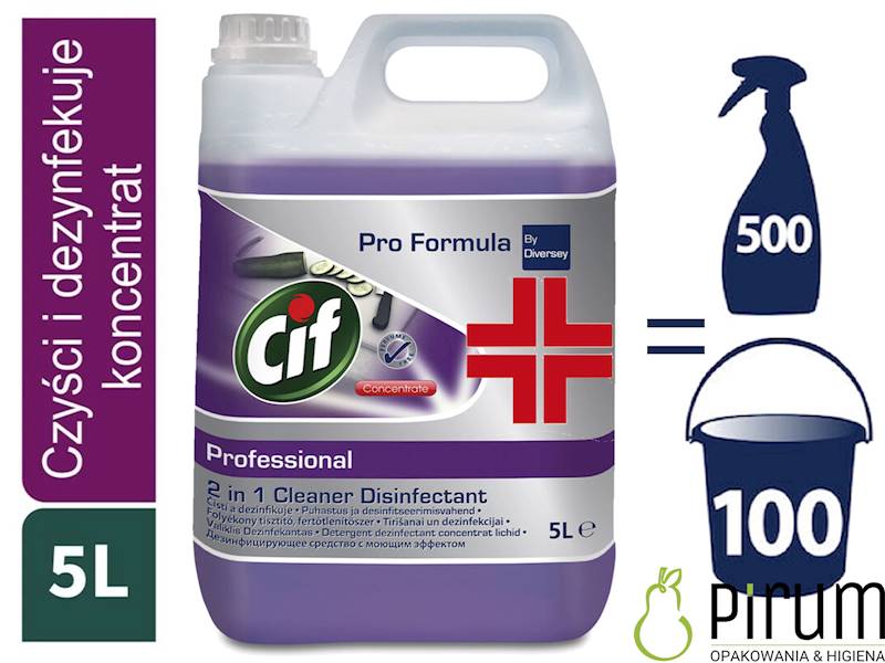 CIF 5L PRO Mycie i Dezynfekcja KONCENTRAT