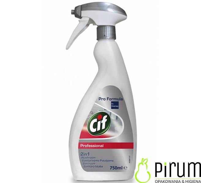 Diversey 750ml Cif Washroom 2in1 do Łazienki