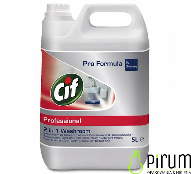 Diversey 5L Cif Washroom 2in1 do Łazienki