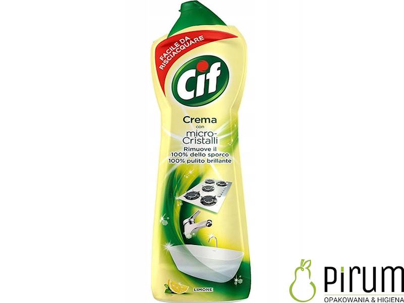 CIF 750ml Cream LEMON CITRUS Mleczko- ŻÓŁTE