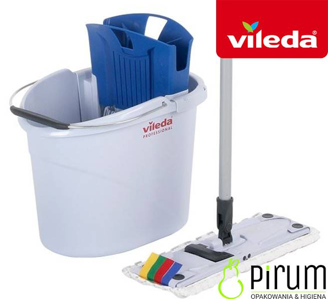 Vileda UltraSpeed Niebieski Wiadro + Mop  ZESTAW