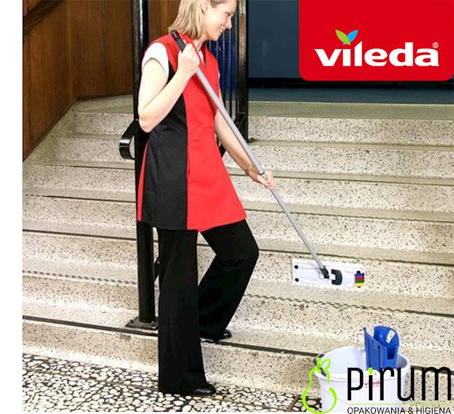 Vileda UltraSpeed Niebieski Wiadro + Mop  ZESTAW