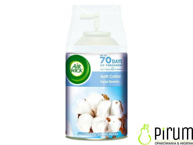 AirWick 250ml Freshmatic Soft Cotton-Kwiat Bawełny