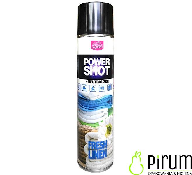 Power Shot 600ml Fresh Linen Odświeżacz