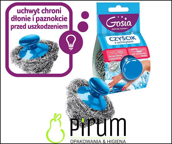 Gosia Czyścik spiralny z uchwytem 4181