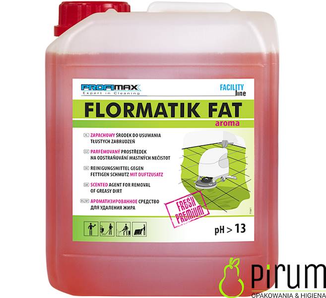 Profimax 5L Flormatik Fat AROMA Tłusty Brud