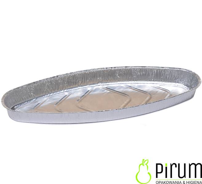Foremka 600ml ALU Owal 317x122 100szt Cuki 530