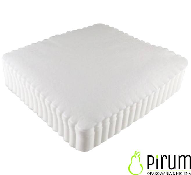 Serwetki 15x15 Białe Ząbkowane 5319 CLARINA 200szt