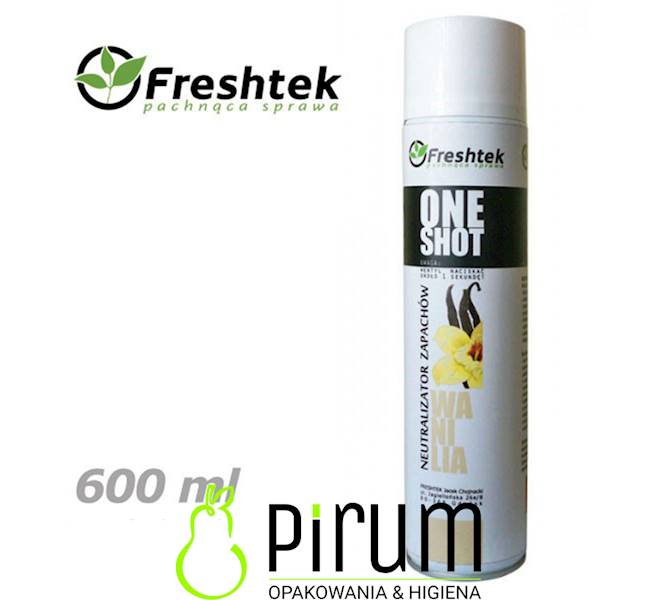 Freshtek 600ml One Shot Vanilia Neutralizator