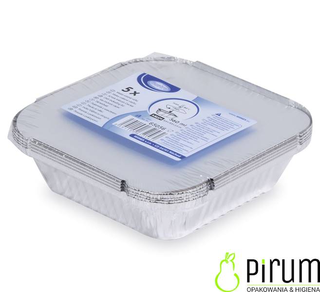 Foremka ALU 560ml + Dekiel 5szt. Wimex 65056