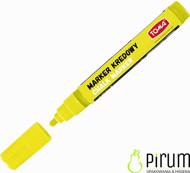 Toma Marker Kredowy TO-292 Żółty 4,5mm