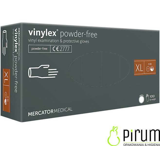 Vinylex® Rękawice XL powder-free bezbarwne 100szt