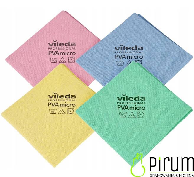 Vileda Profes. PVAmicro Ściereczka ZIELONA 5szt 
