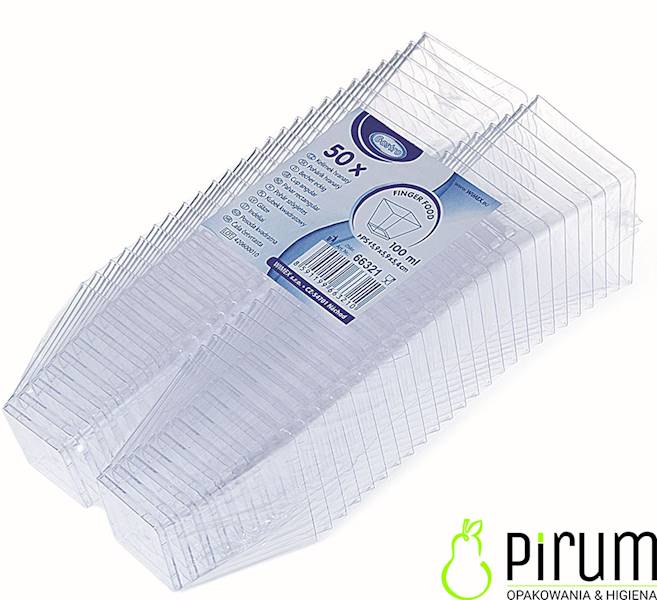 $ Fingerfood 100ml PS Piramida Wimex 66321 50szt