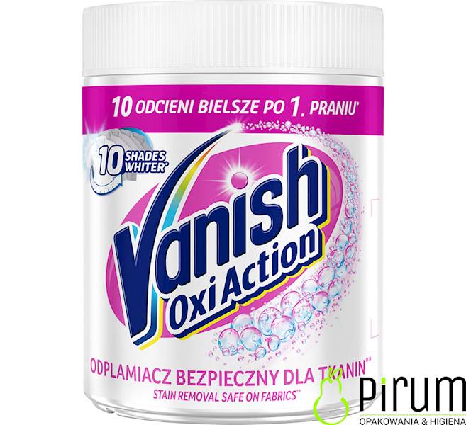 Vanish 470g Oxi Action Odplamiacz Proszek WHITE
