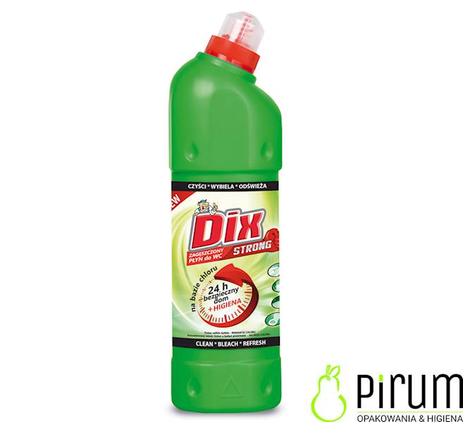 DIX 750ml Strong Płyn WC Czyszcząco - wybielający