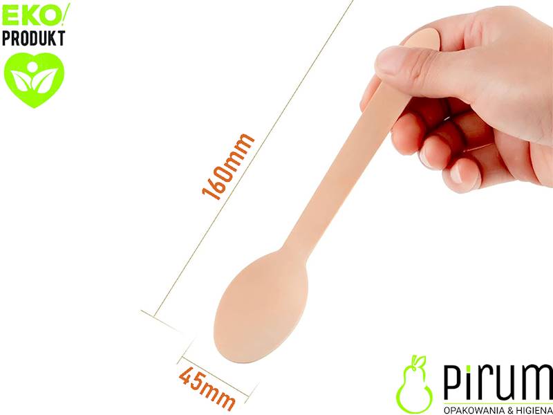 Łyżka Drewno 16cm XL Wimex 66739 100szt