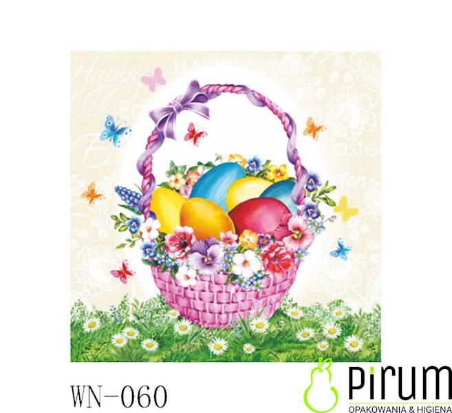 Serwetki 3w 33x33 WIELKANOC WN-060 AHA 20szt