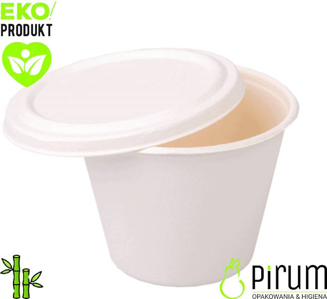 Pojemnik 350ml TRZCINA 108mm Love Nature 50szt
