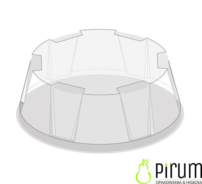 Czapa 20cm Bezbarwna 20DXN03 Guillin Tort 210szt