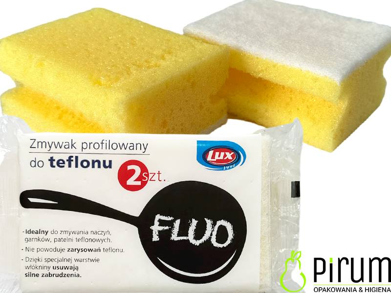 GP Zmywak FLUO Profilowany do Teflonu 2szt