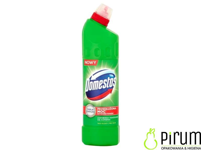 Domestos 1000ml Płyn WC PINE -  Zielony 