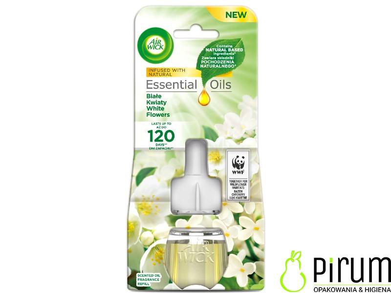 AirWick 19ml Zapas Elektryczny Białe Kwiaty