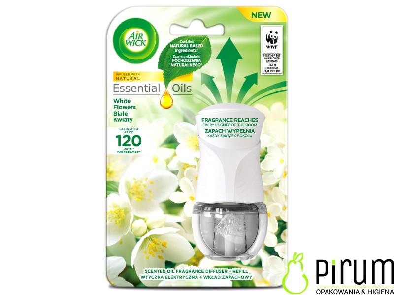 AirWick Wtyczka Elektryczna+ 19ml White Flower