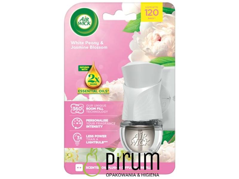 AirWick Wtyczka Elektryczna+ 19ml White Peony &