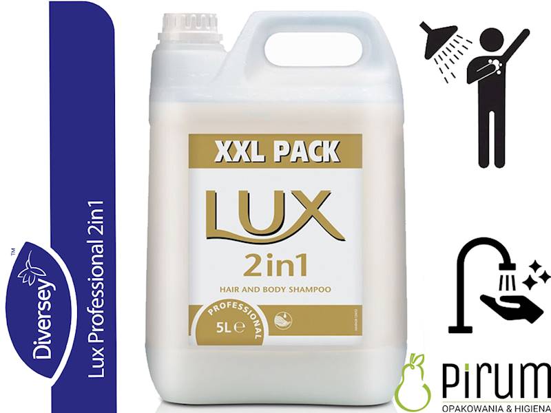 Diversey Lux 5L 2in1 Szampon i Żel pod Prysznic