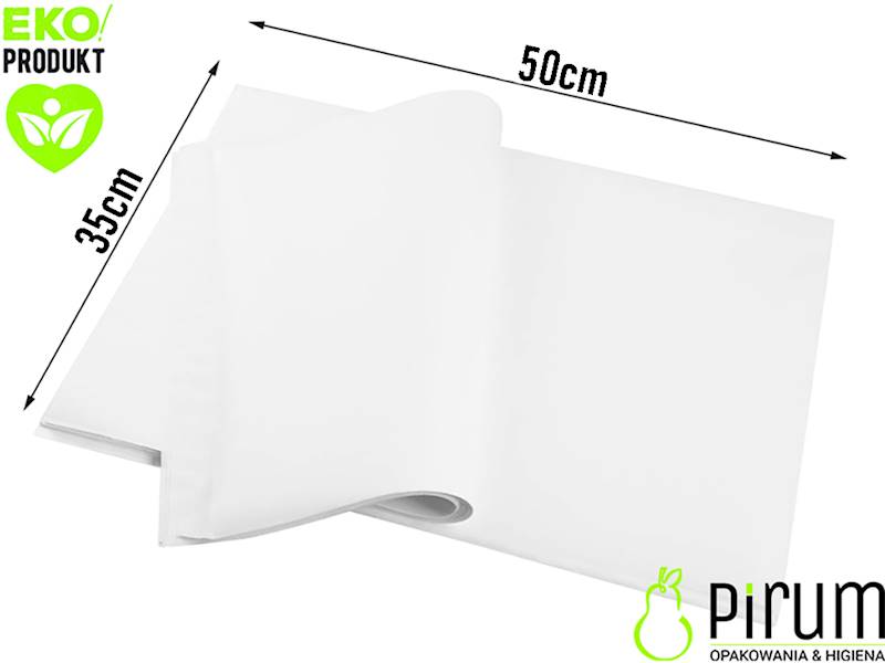 Arkusz 35x50cm PAP 60g/m2 BIAŁY 470szt 5kg