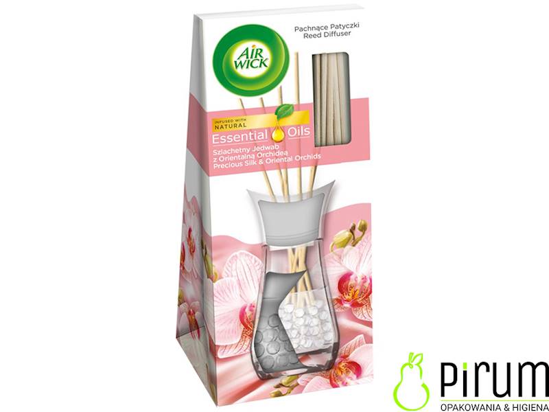 Air Wick 25ml Patyczki Zapachowe Jedwab Orchidea