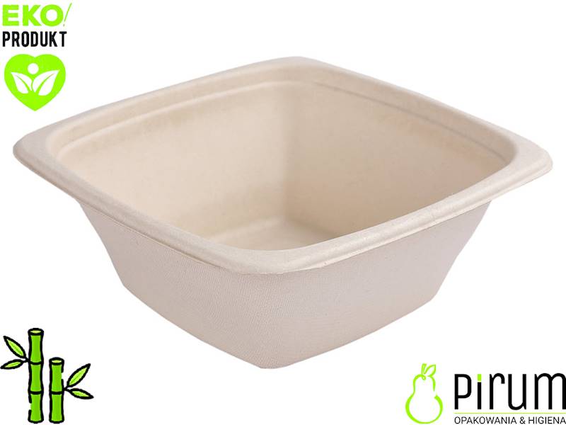 Miska 950ml TRZCINA 180x180mm Love Nature 50szt 