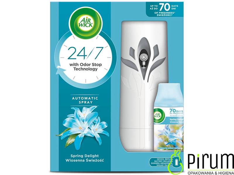 AirWick Urządzenie + Zapas 250ml Wiosenna Świeżość