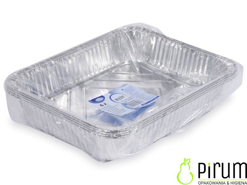 Foremka 3610ml ALU Gastro 1/2 4szt Wimex 65062