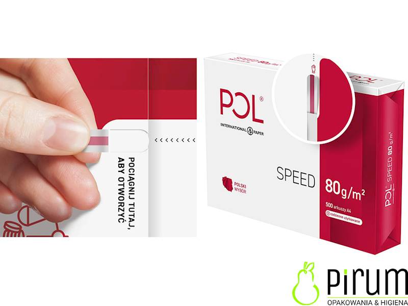 Papier Ksero A4 POLspeed 80g 500 sztuk