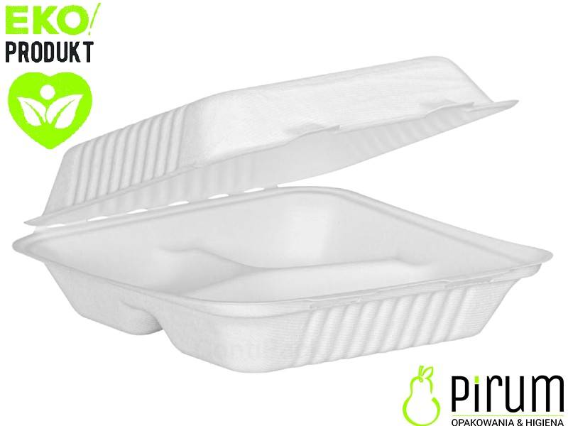 Menu Box TRIO 23x23cm Trzcina 50szt Conti