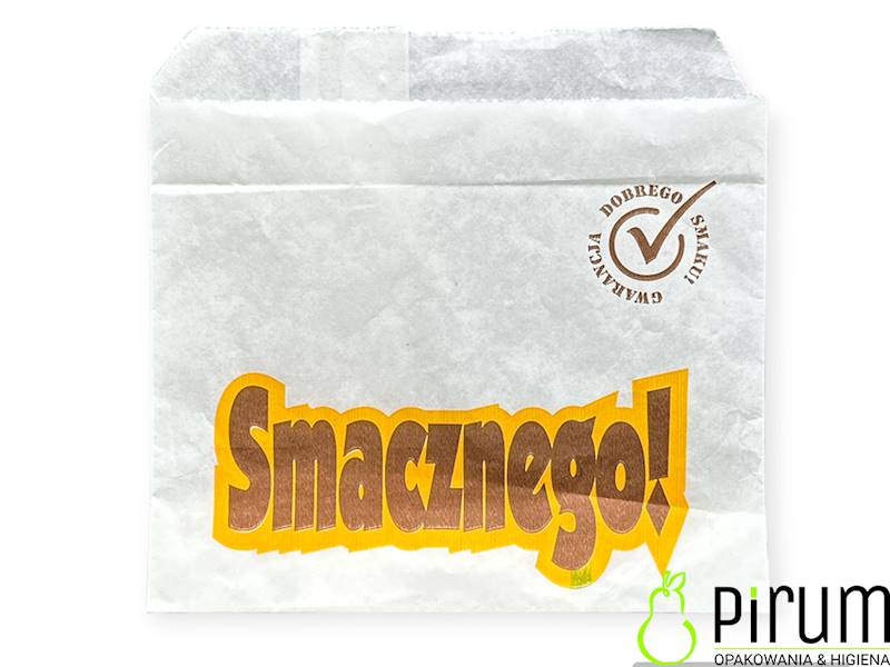Koperta PAP/PE na frytki SMACZNEGO 200szt.