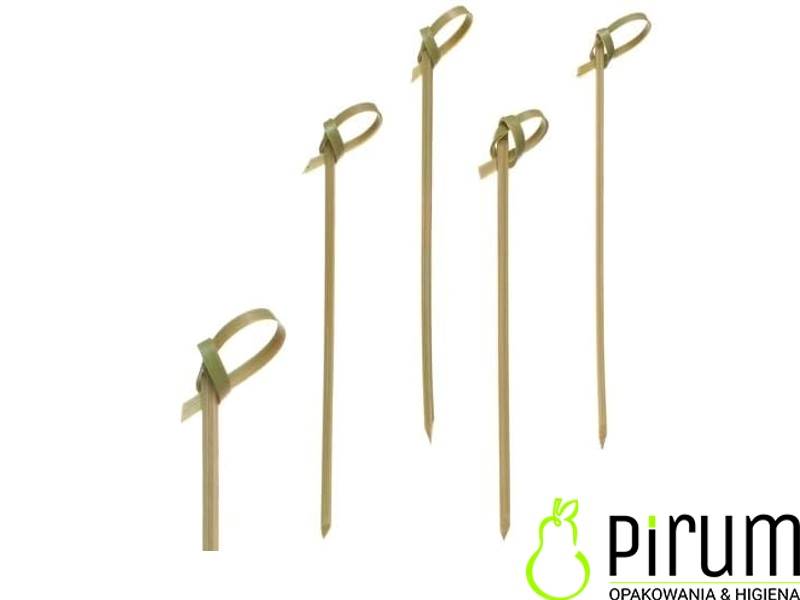 Patyczki Bambus 10cm Knot 250szt Papstar 16770