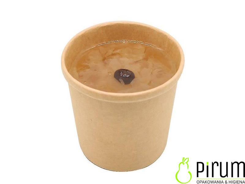 Pojemnik 30ml PAP SOS  KRAFT 43mm Delipack 50szt