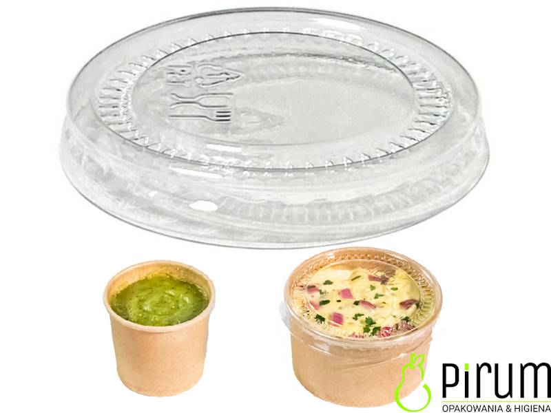 Przykrywka 43mm PET do Delipack SOS 100szt 