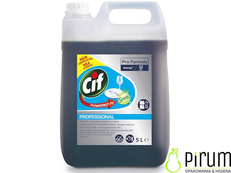 Cif Pro 5L Rinse Aid Nabłyszczajacy do Zmywarek 